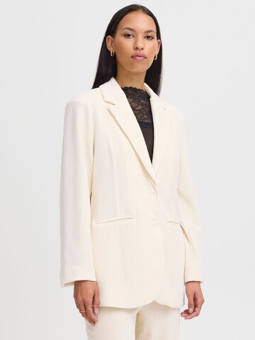 ICHI Blazer 'Tamara' in Beige: Vorderseite