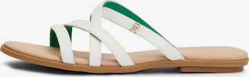 Sandales TOMMY HILFIGER en blanc : devant