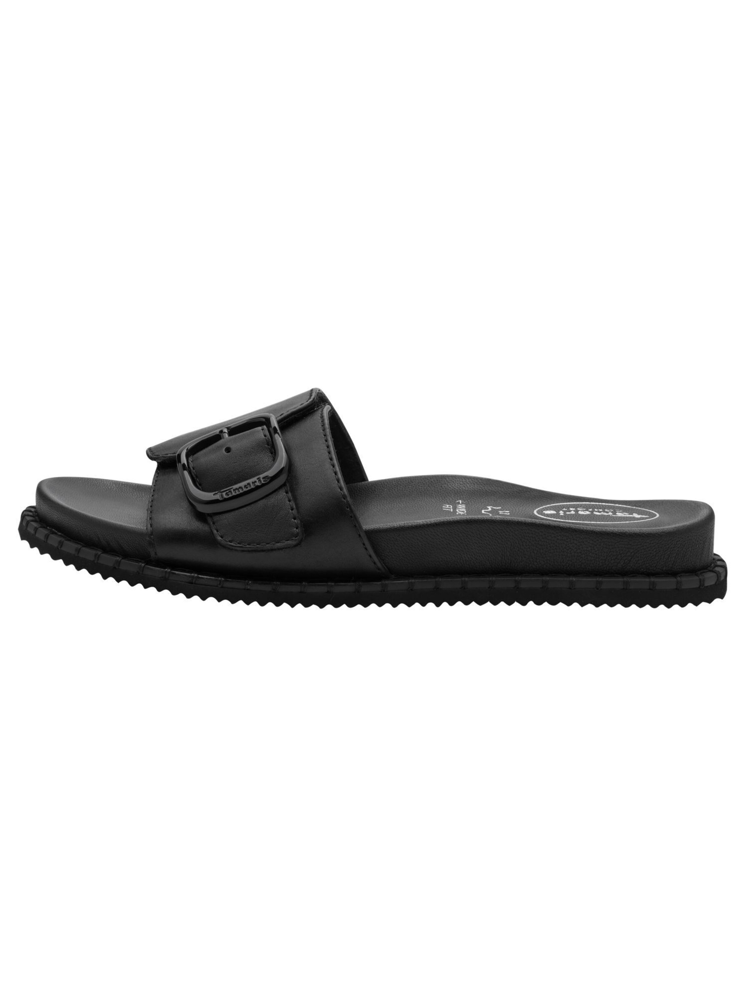 Mule Tamaris en noir
