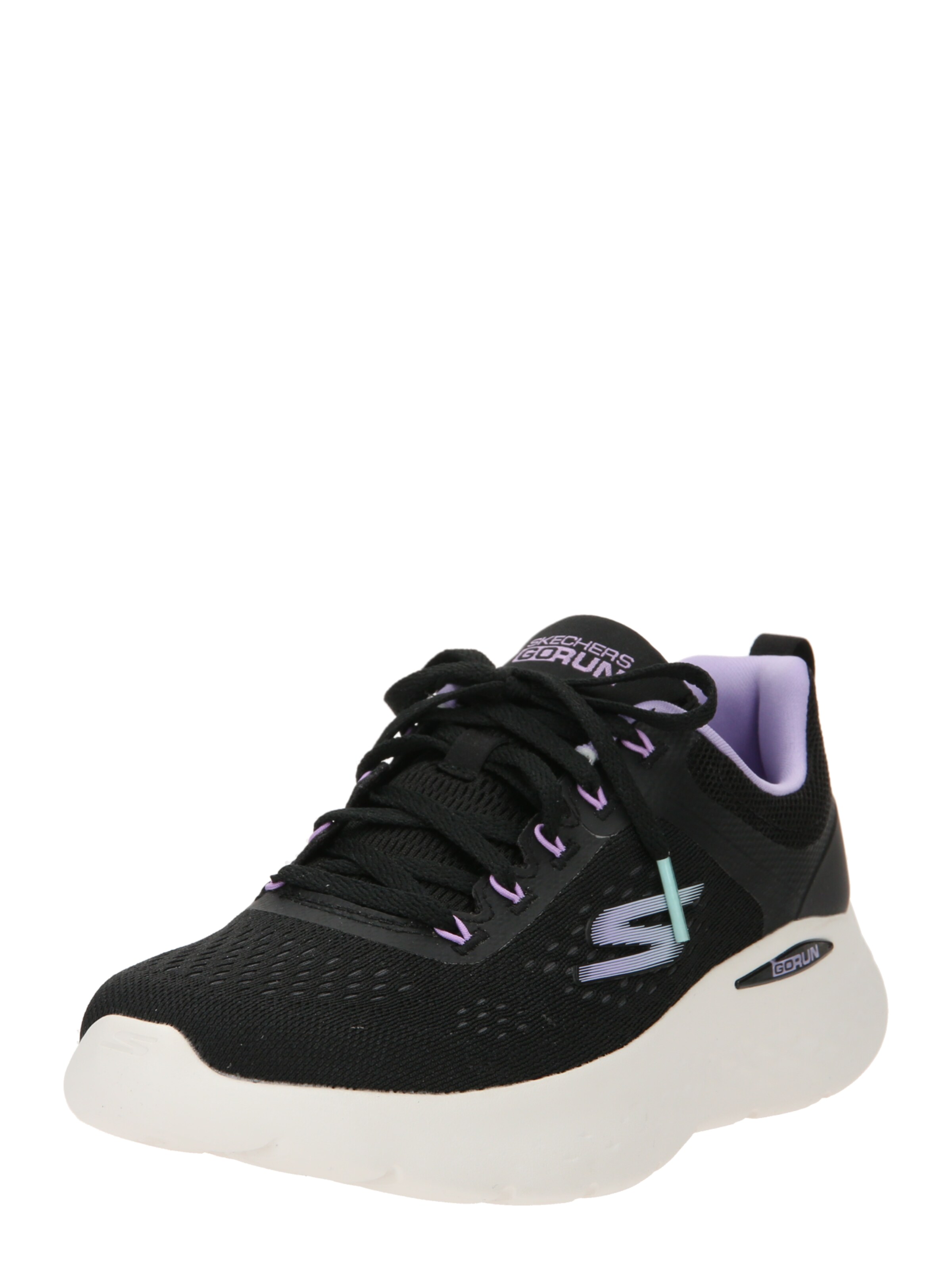 SKECHERS Sneakers laag 'Go Run Lite' in Zwart: voorkant