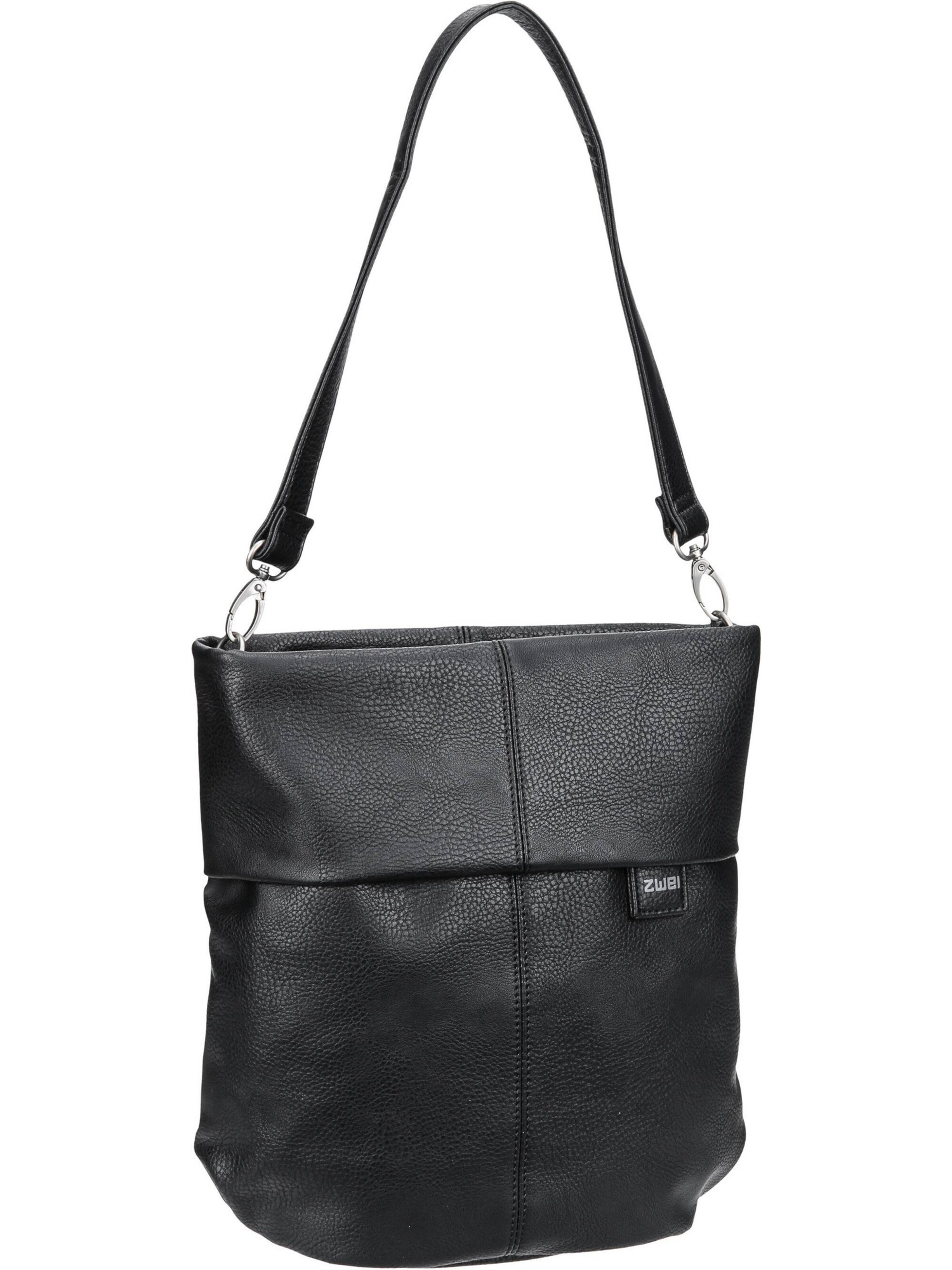 ZWEI Shoulder bag 'Mademoiselle' in Black: front