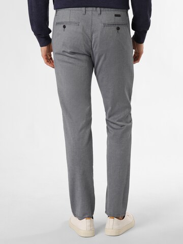 Alberto Slim fit Chino Pants 'Lou-J' in Grey