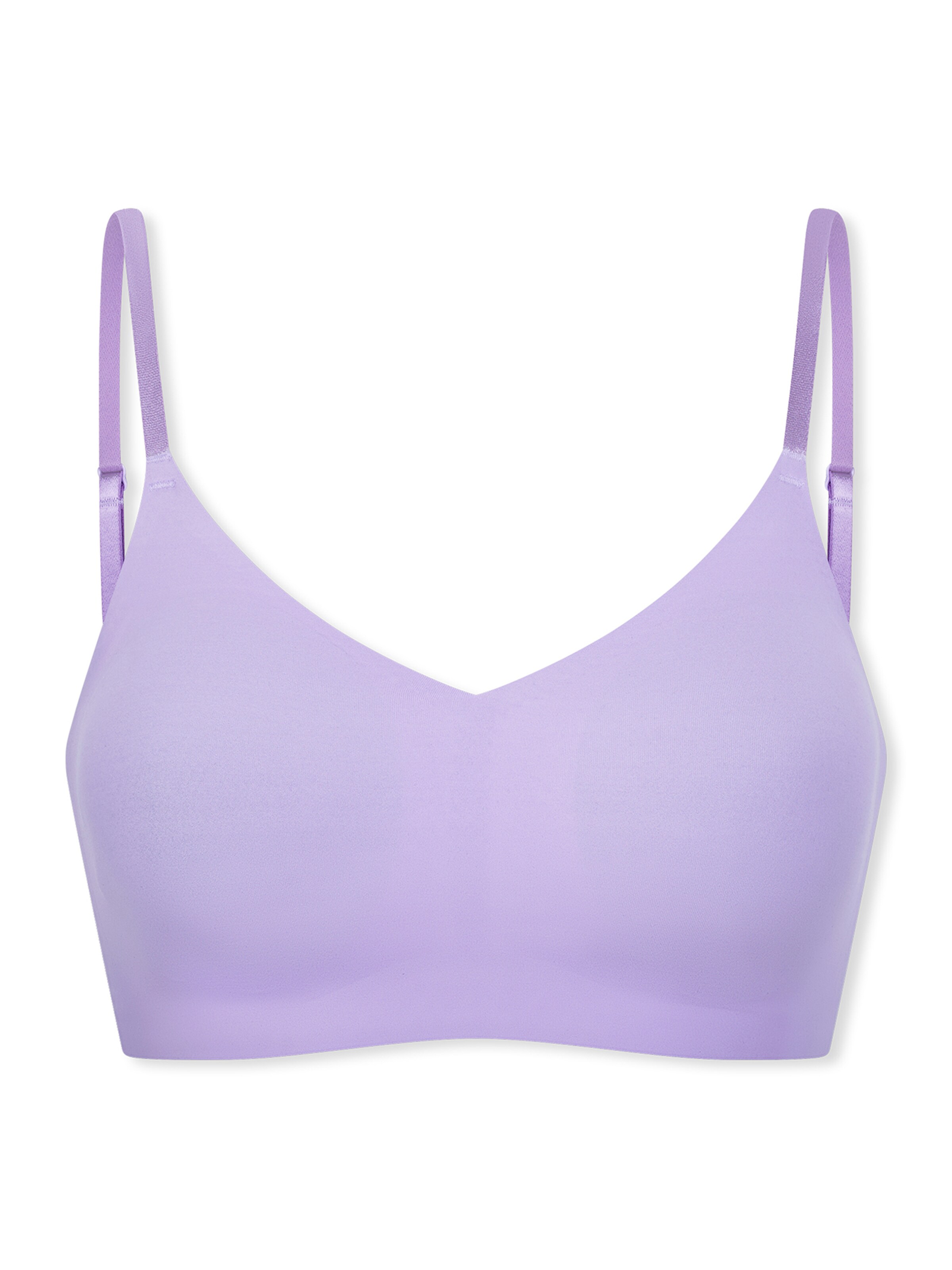 SCHIESSER BH ' Invisible Soft ' in Lila: voorkant