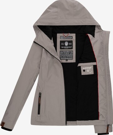 MARIKOO Between-Season Jacket 'Brombeere' in Grey
