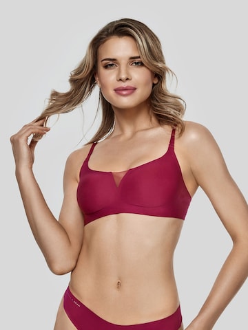 Marc & André Balconette Bra in Red