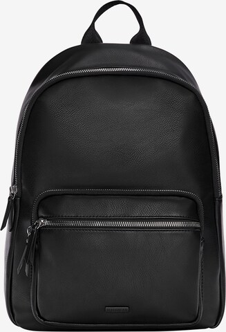 Pull&Bear Rucksack in Schwarz: predná strana