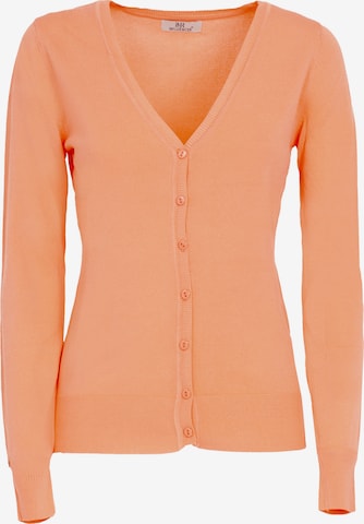 Influencer Cardigan i orange: forside