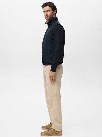 MANGO MAN Vest 'NADAST' i blå