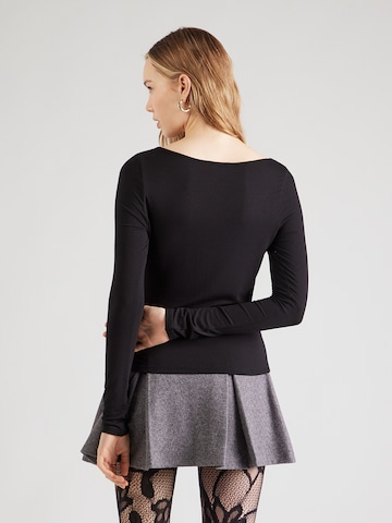 ABOUT YOU Тениска 'Felice' в черно