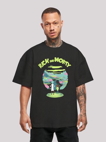 F4NT4STIC Shirt in Black: front
