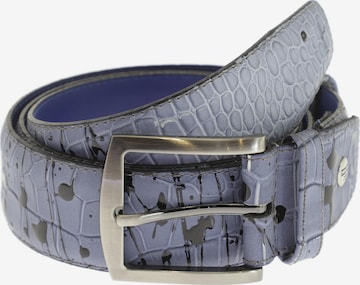 Floris van Bommel Belt & Suspenders in One size in Blue: front