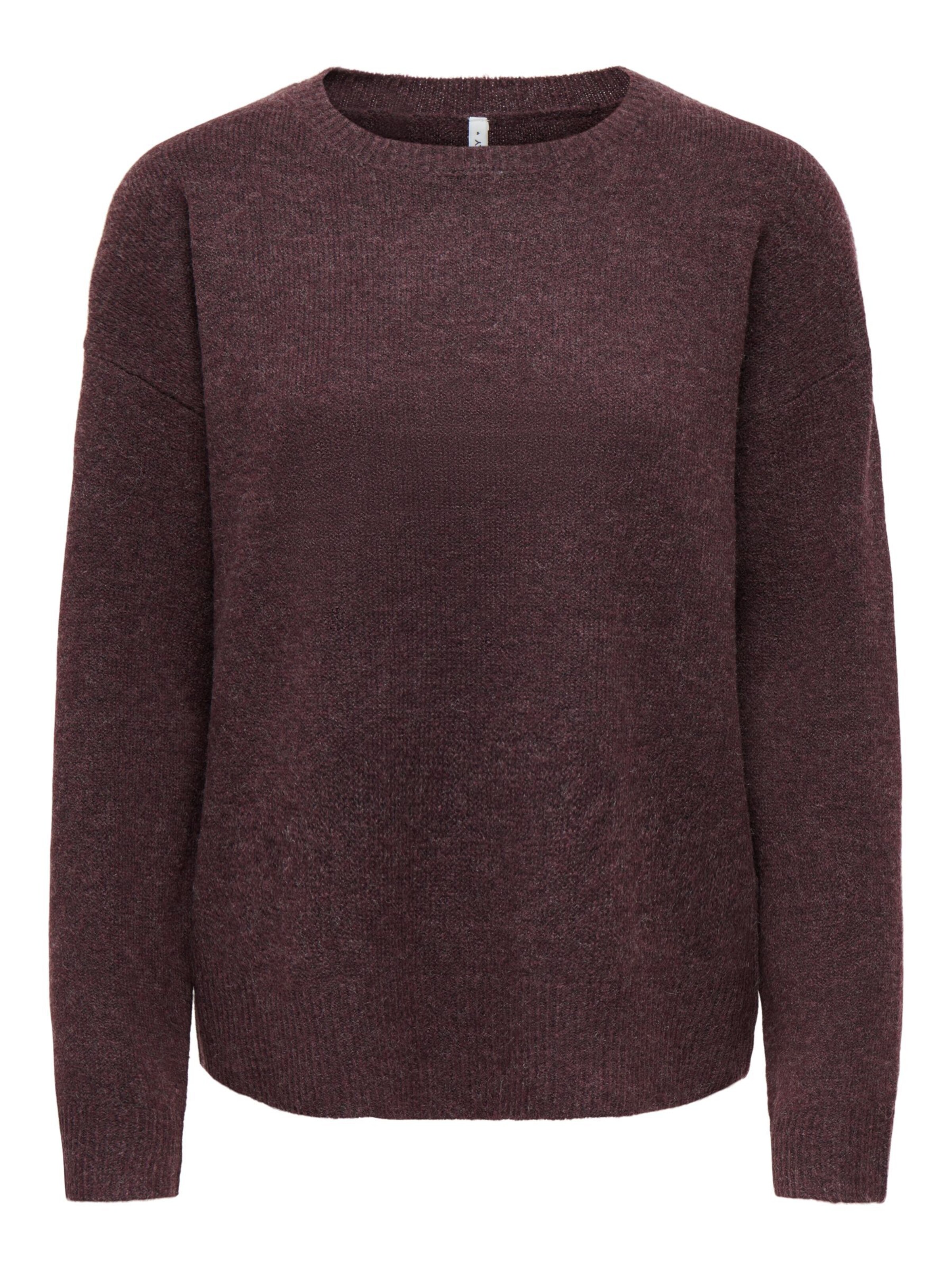 Pull-over 'ONLOLIVIA' ONLY en rouge : devant