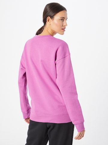 ADIDAS ORIGINALS Sweatshirt 'Trefoil Crew' in Lila