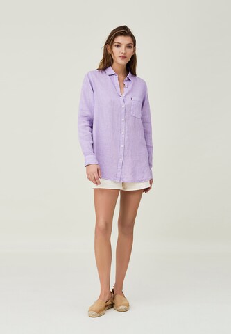 Lexington Blouse 'Isa' in Lila