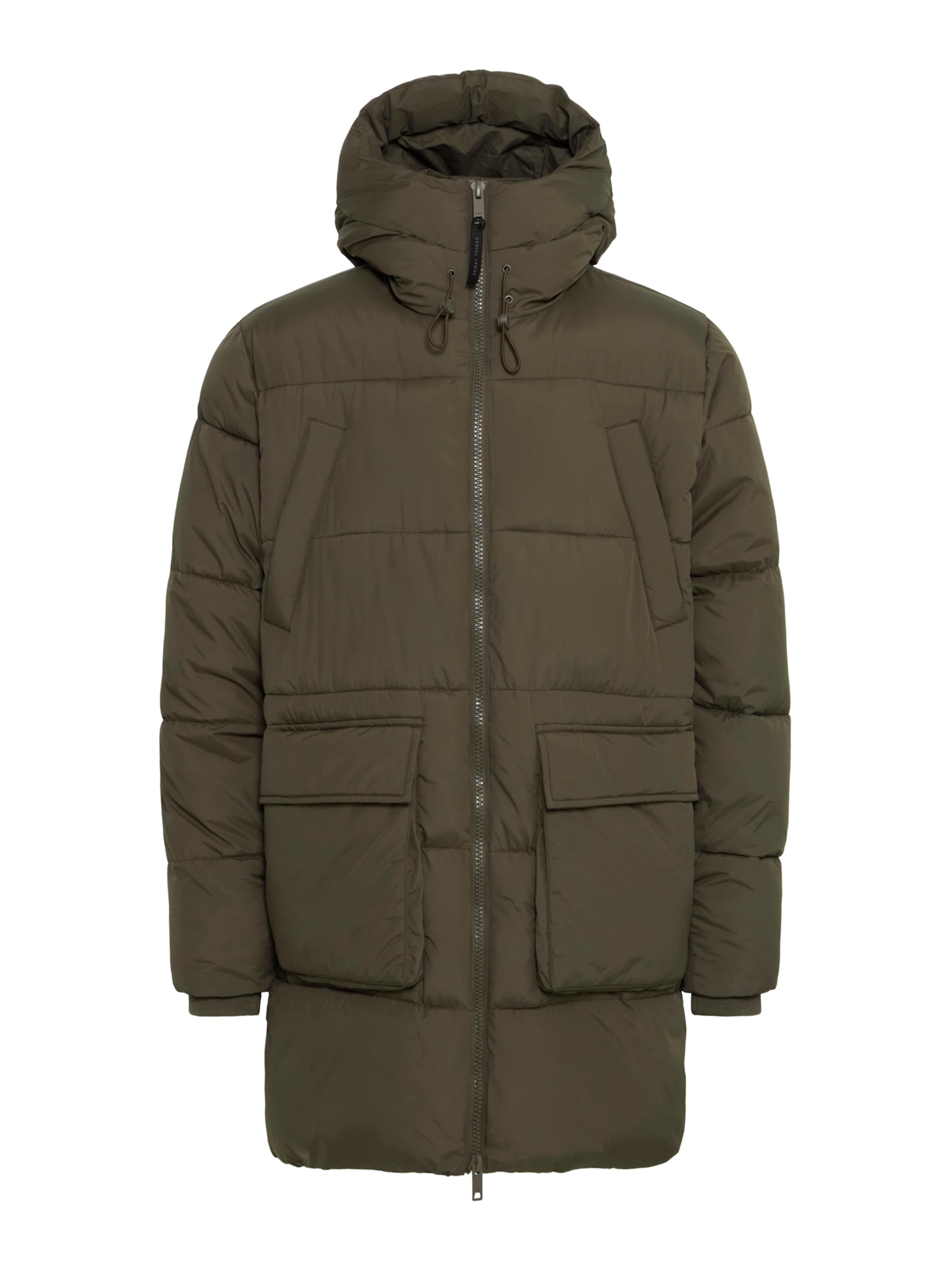 Casual Friday Зимно яке &#x27;CFNEWTON&#x27; в зелено: отпред