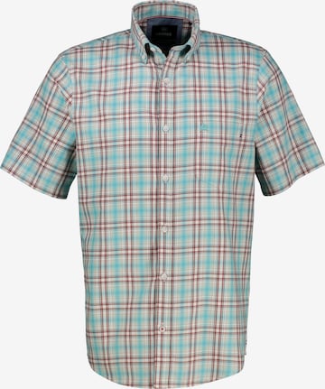 LERROS Regular fit Overhemd in Blauw: voorkant