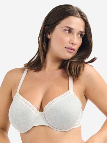 ETAM T-shirt BH 'Happily' in Grijs