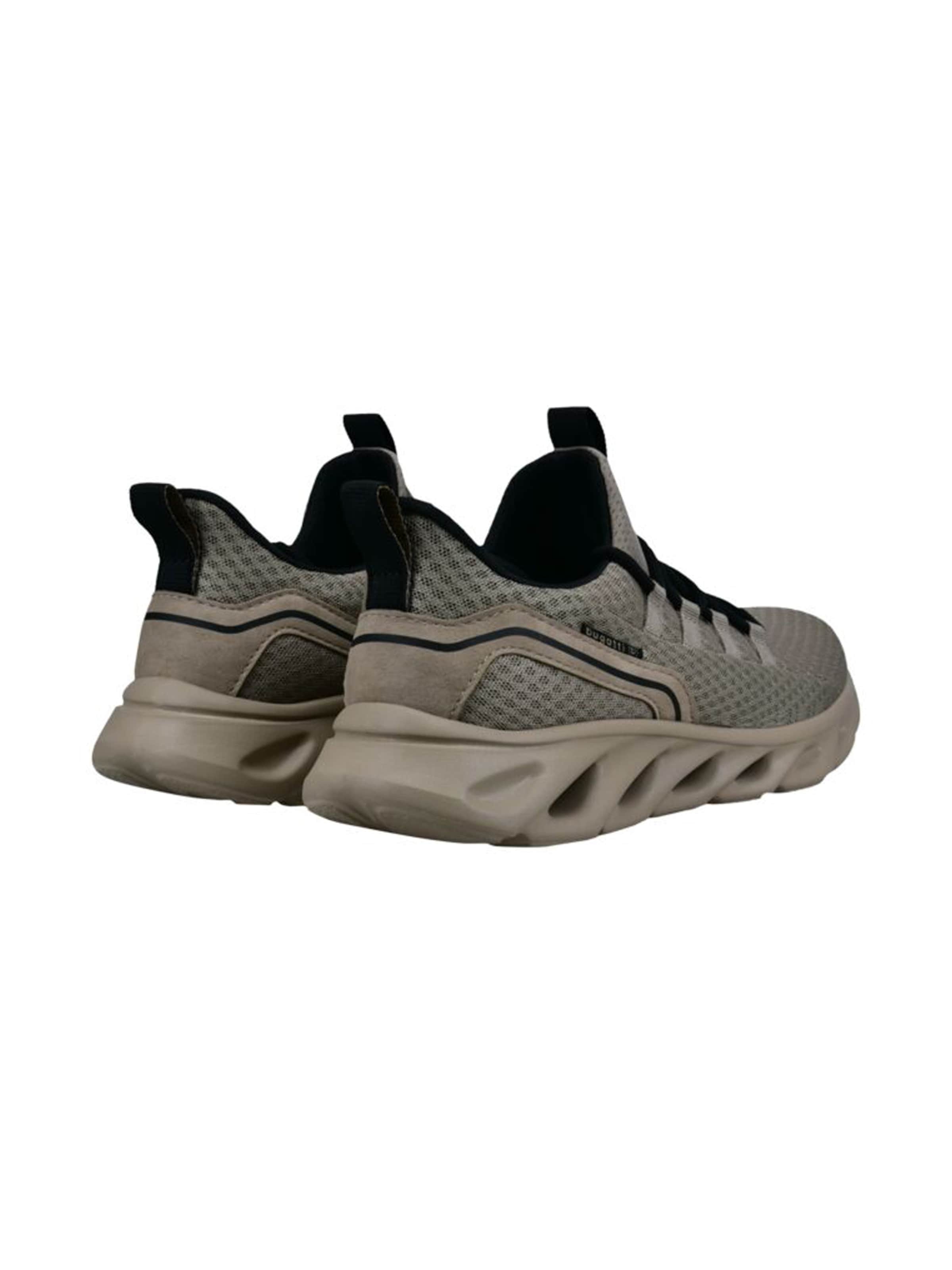 Sneaker low de la bugatti pe gri: spate