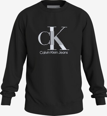 Calvin Klein Jeans Mikina – černá: přední strana