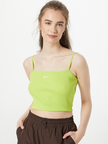 Nike Sportswear Top in Green: front