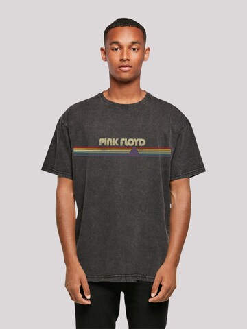 F4NT4STIC Shirt 'Pink Floyd' in Schwarz: predná strana