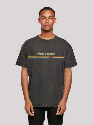 T-Shirt 'Pink Floyd' F4NT4STIC en noir : devant