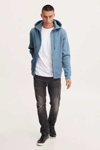 BLEND Kapuzensweatshirtjac BHDownton Zipthrough in Blau