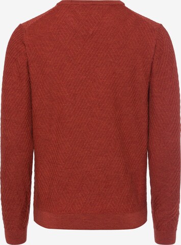 BRAX Regular fit Sweater 'Rick' in Red