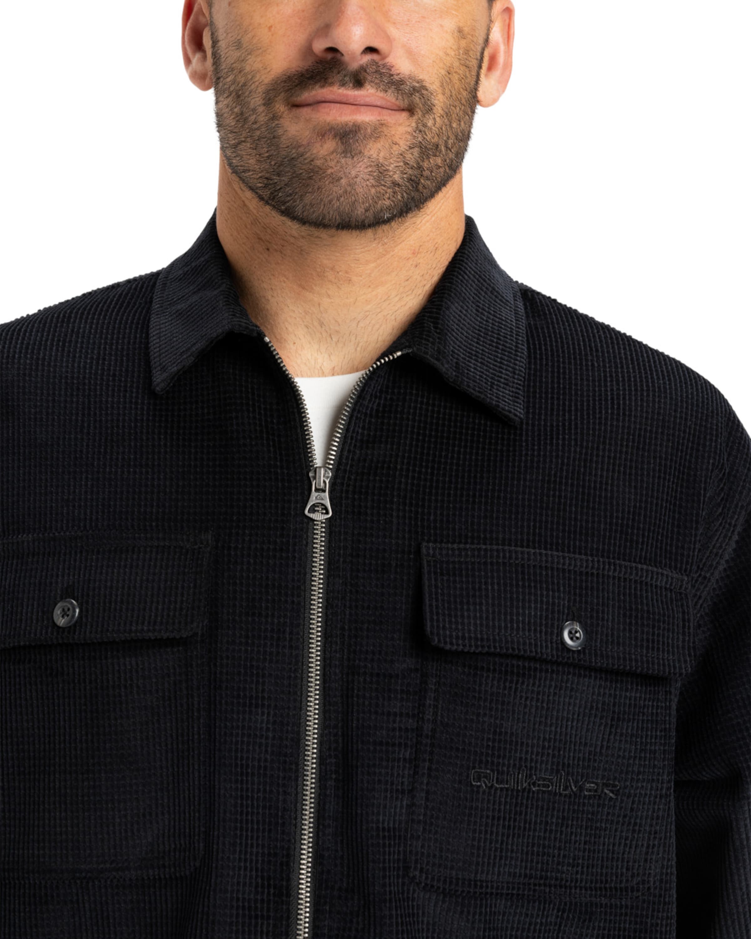 QUIKSILVER Jacke 'Shapac Rad' in Schwarz