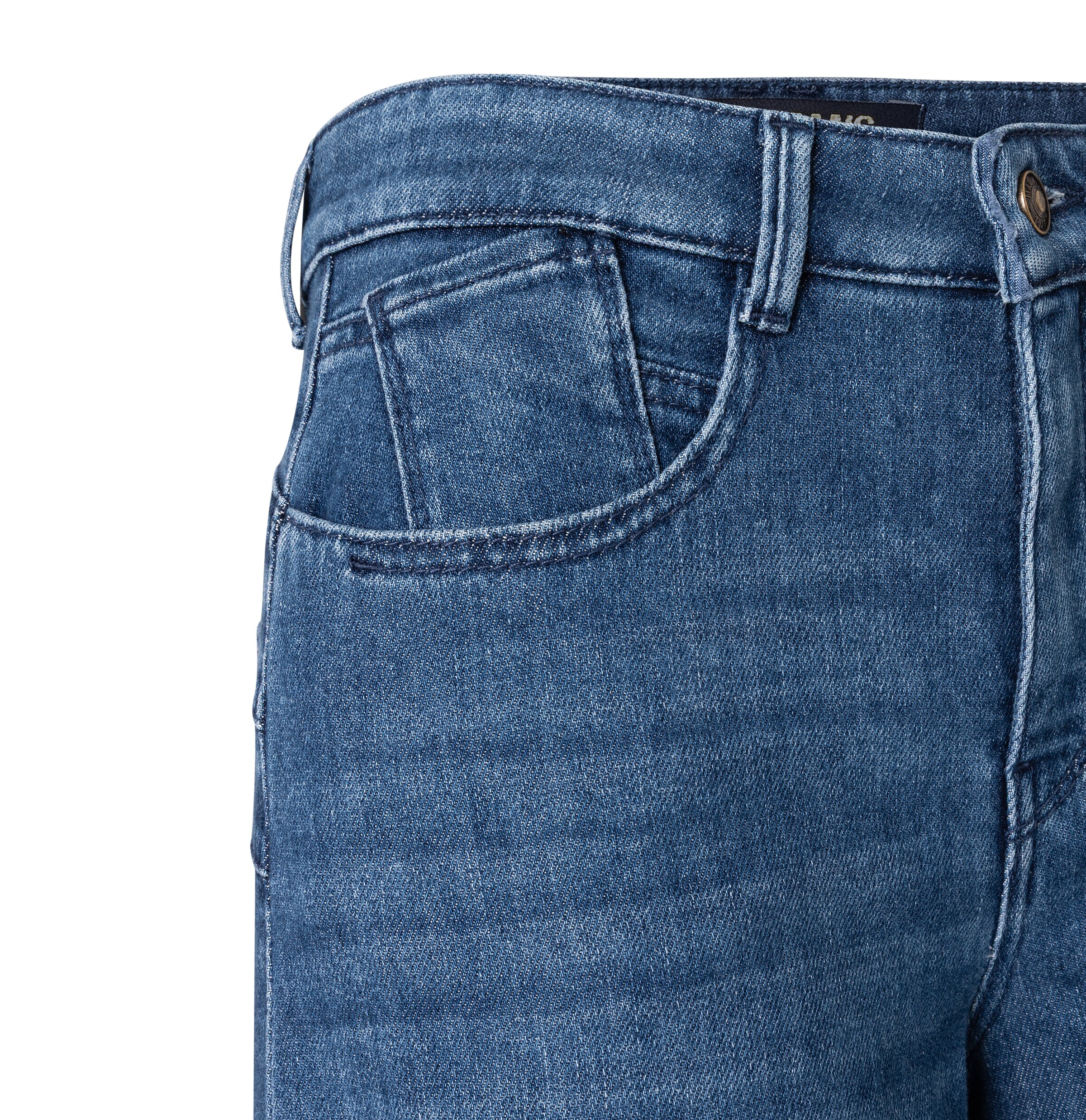 MAC Wide Leg Jeans in Blau
