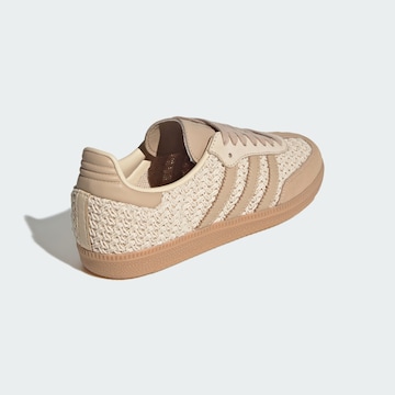 Baskets basses 'Samba' ADIDAS ORIGINALS en beige