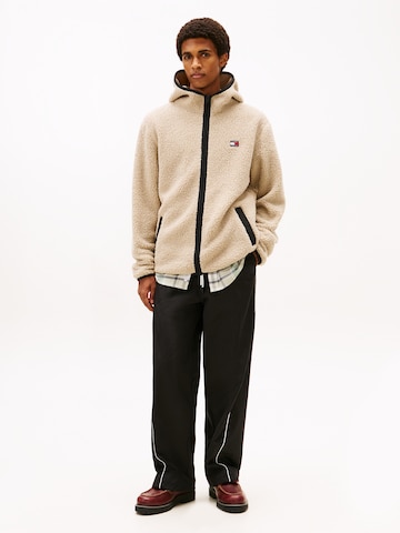 Tommy Jeans Fleecejacke in Beige