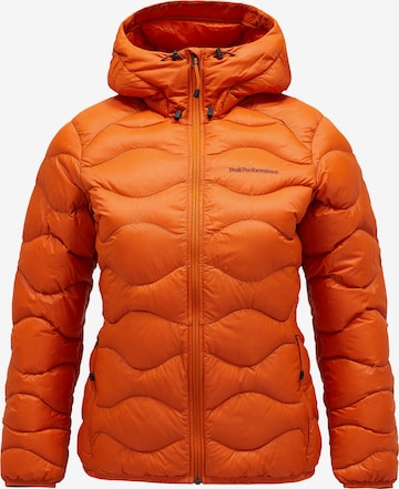 PEAK PERFORMANCE Winter Jacket in Orange: front