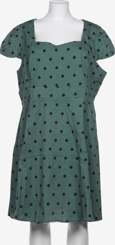 Dolly and Dotty Dress in 6XL in Green: front