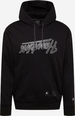 Champion Authentic Athletic Apparel Sweatshirt in Schwarz: predná strana