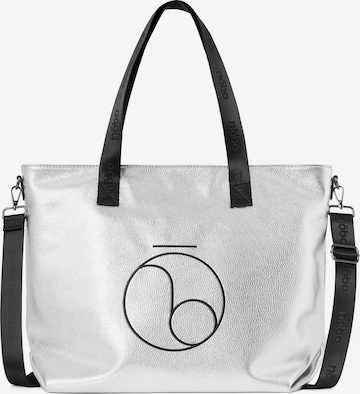 NOBO Shopper 'Elysian' in Silver: front