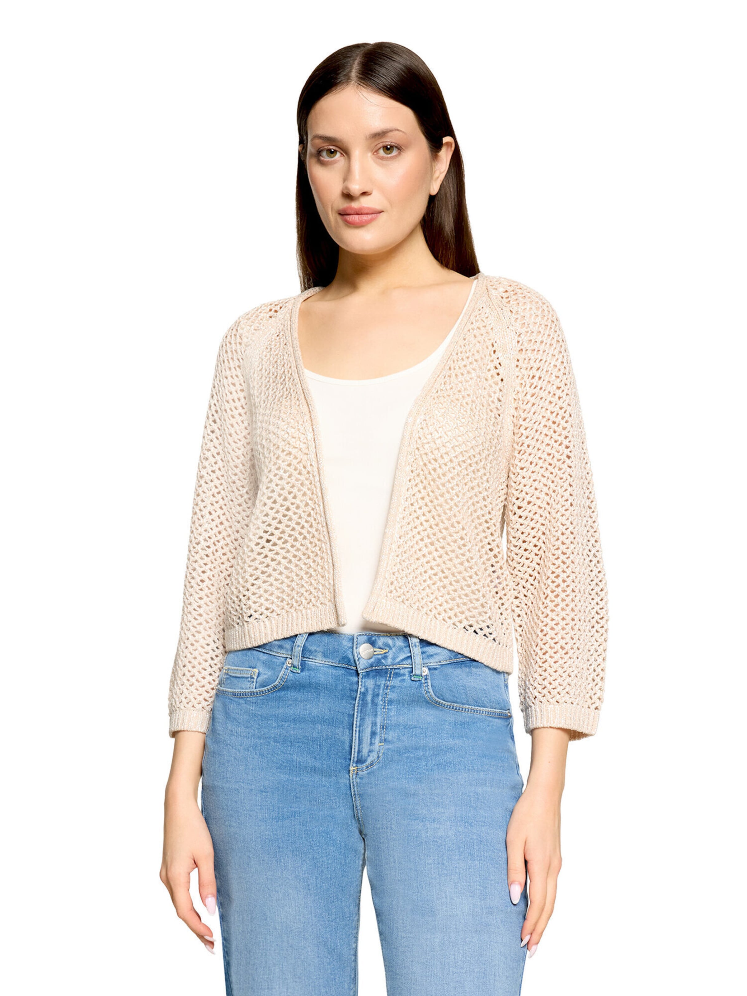Giacchetta di Cartoon in beige: frontale