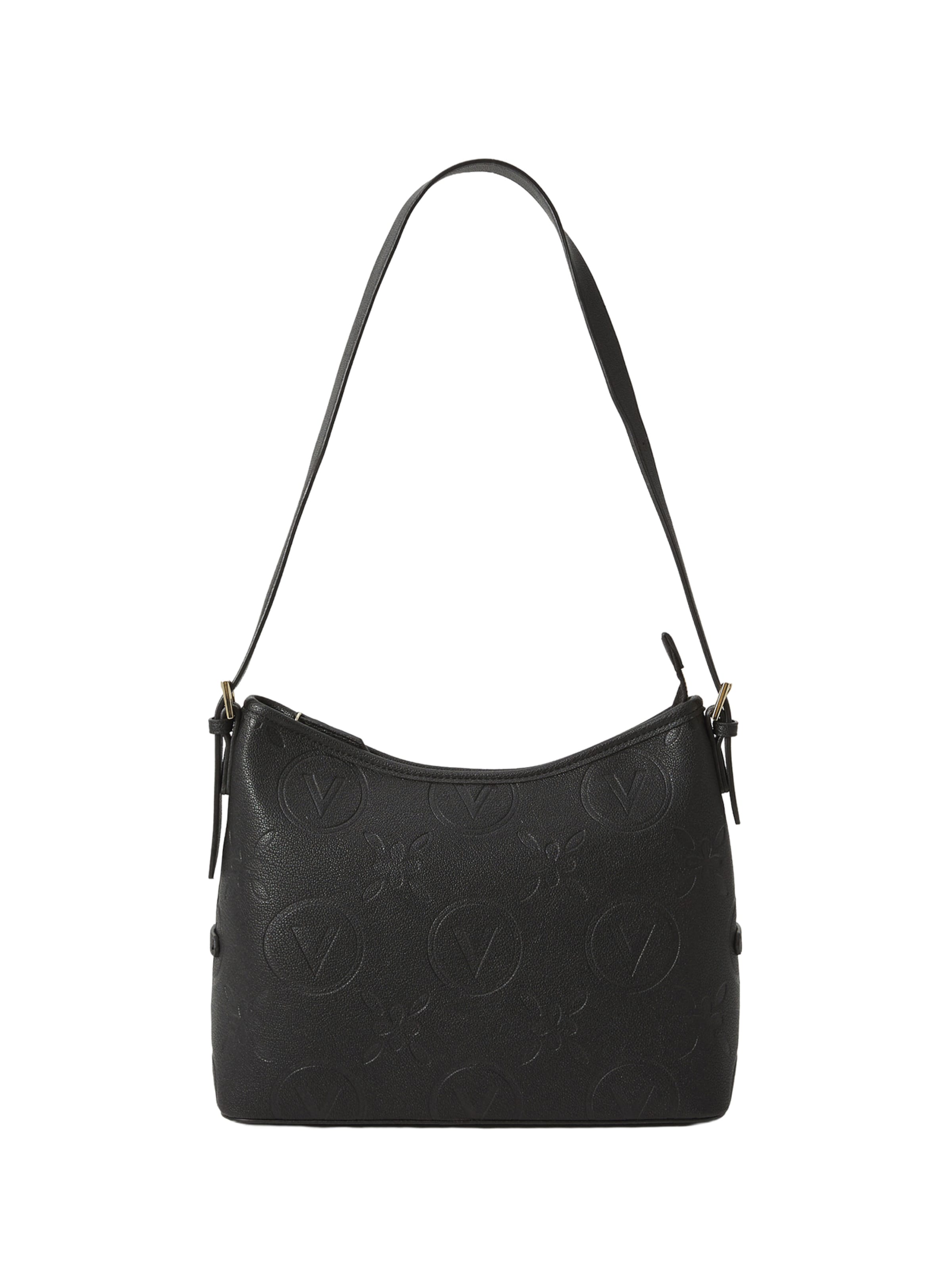 VALENTINO Schultertasche 'Samba Re' in Schwarz: Vorderseite