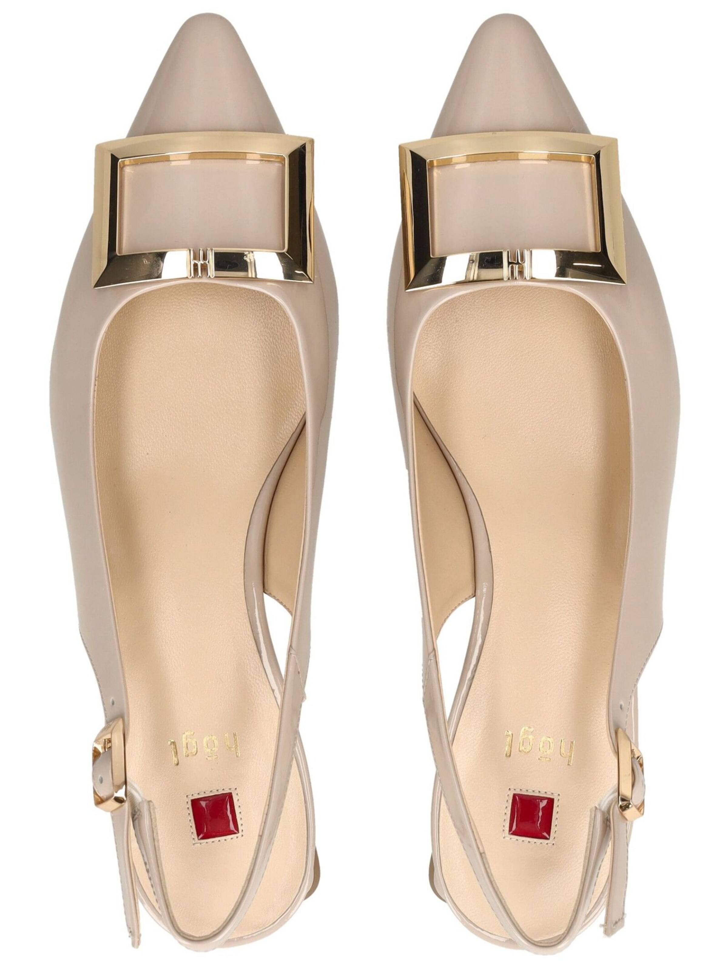 Escarpins à bride arrière Högl en beige