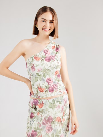 ONLY - Top 'ONLMELANIA' en beige: frente
