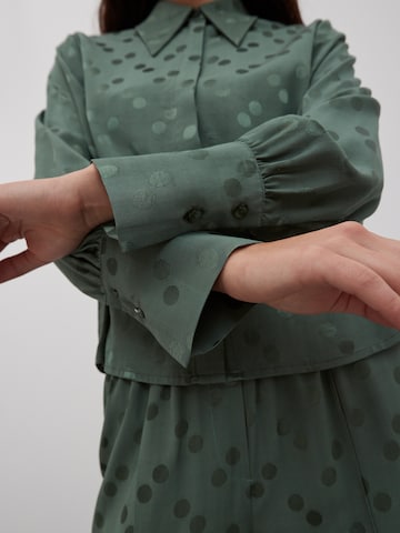 EDITED Блуза 'Delano' в зелено