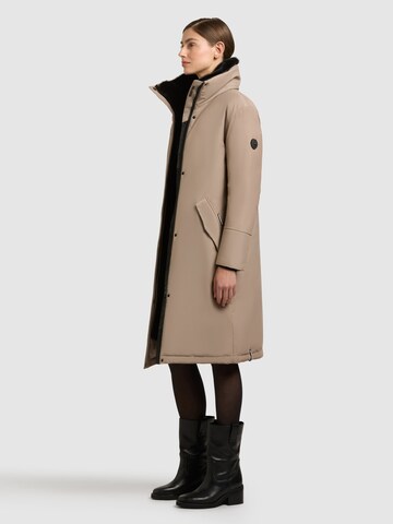 Manteau d’hiver 'Collie' khujo en gris