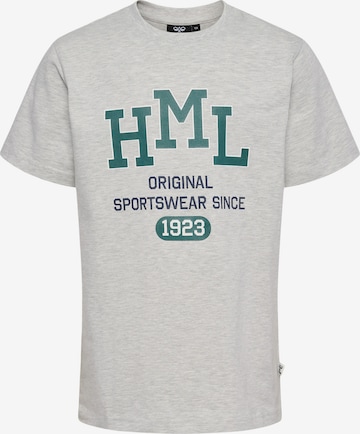 Hummel Shirt 'Lucas' in Grijs: voorkant