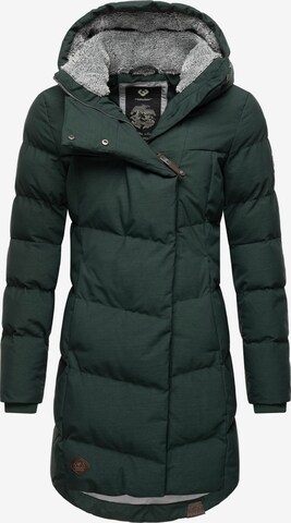 Ragwear Winter coat 'Pavla' in Green: front