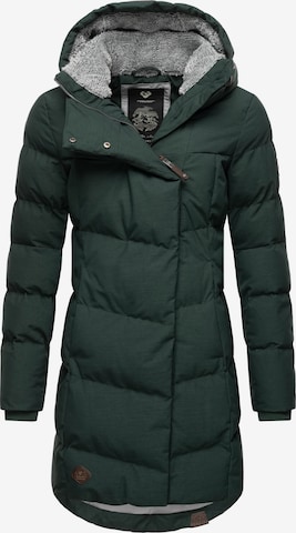 Manteau d’hiver 'Pavla' Ragwear en vert : devant