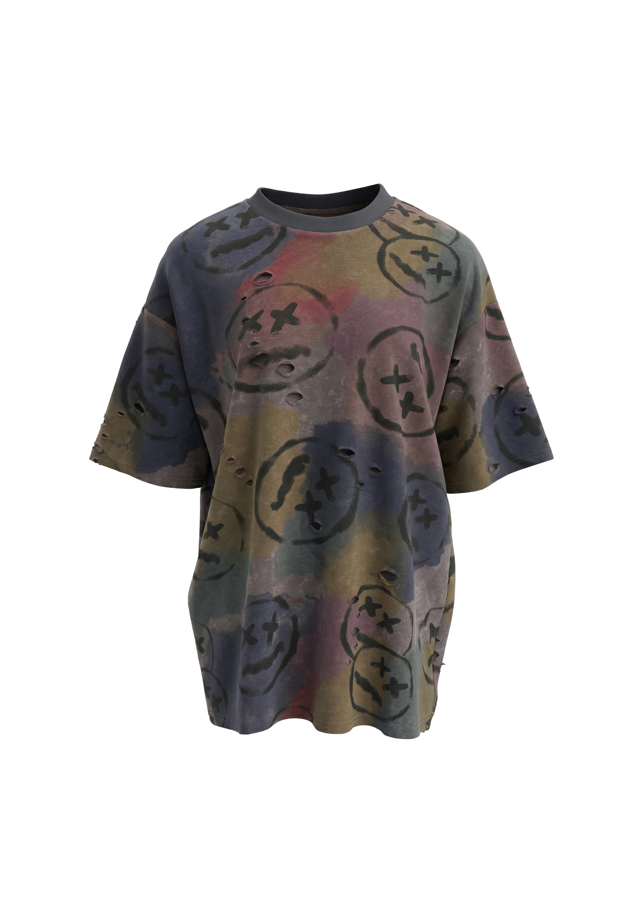 T-shirt myMo ROCKS en gris : devant