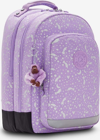 KIPLING - Mochila 'Class Room' em roxo