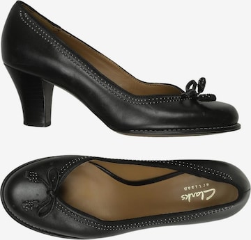 CLARKS Pumps 39 in Schwarz: Vorderseite
