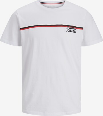 JACK & JONES T-Shirt 'Atlas' in Weiß: predná strana