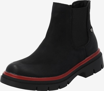 Palado Chelsea boots 'Natlee' in Zwart: voorkant